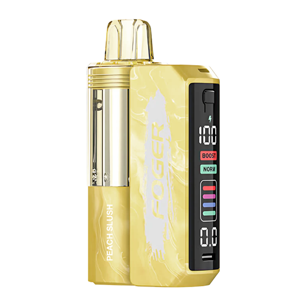 blue rancher b pop foger features diagram with labels for mesh coil, battery, airflow