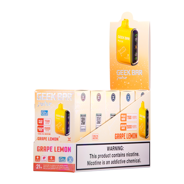 Vol 1 Flum Flavor for Vapers box with QR code and holographic seal