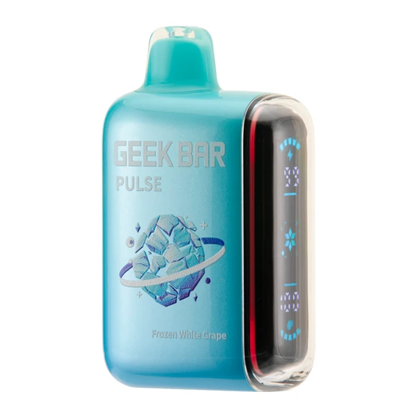 Geek Galaxy vs Geek Bar flavor comparison with Frozen White Grape Geek Bar Pulse