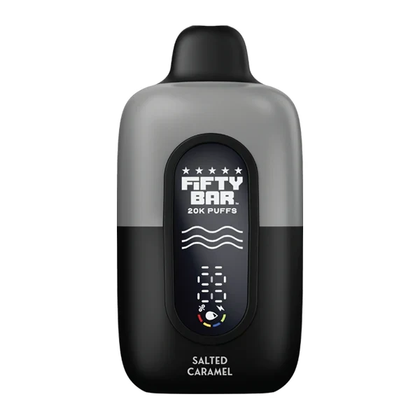 Salted Caramel Fifty Bar 20K caramel vape device