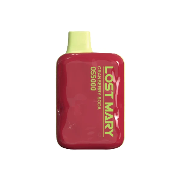 cranberry soda lost mary OS5000 device packaging and design