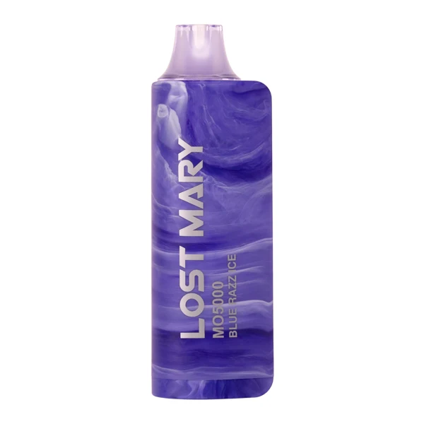 lost mary mo5000 Blue Razz Ice flavor