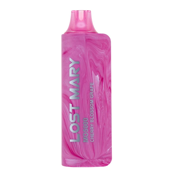 Sakura grape vape Lost Mary device with cherry blossom grape flavor